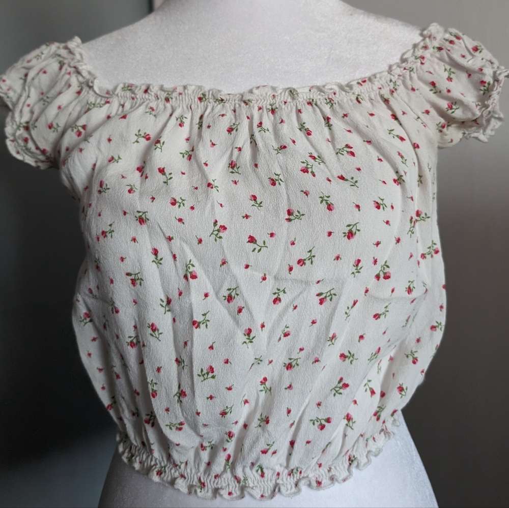 Brandy Melville Ditsy Floral Shirt
